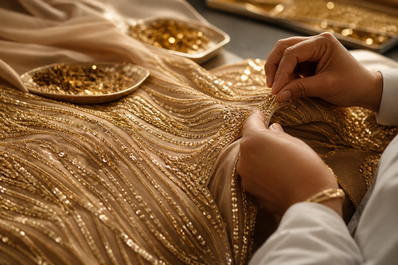 Sequin application
