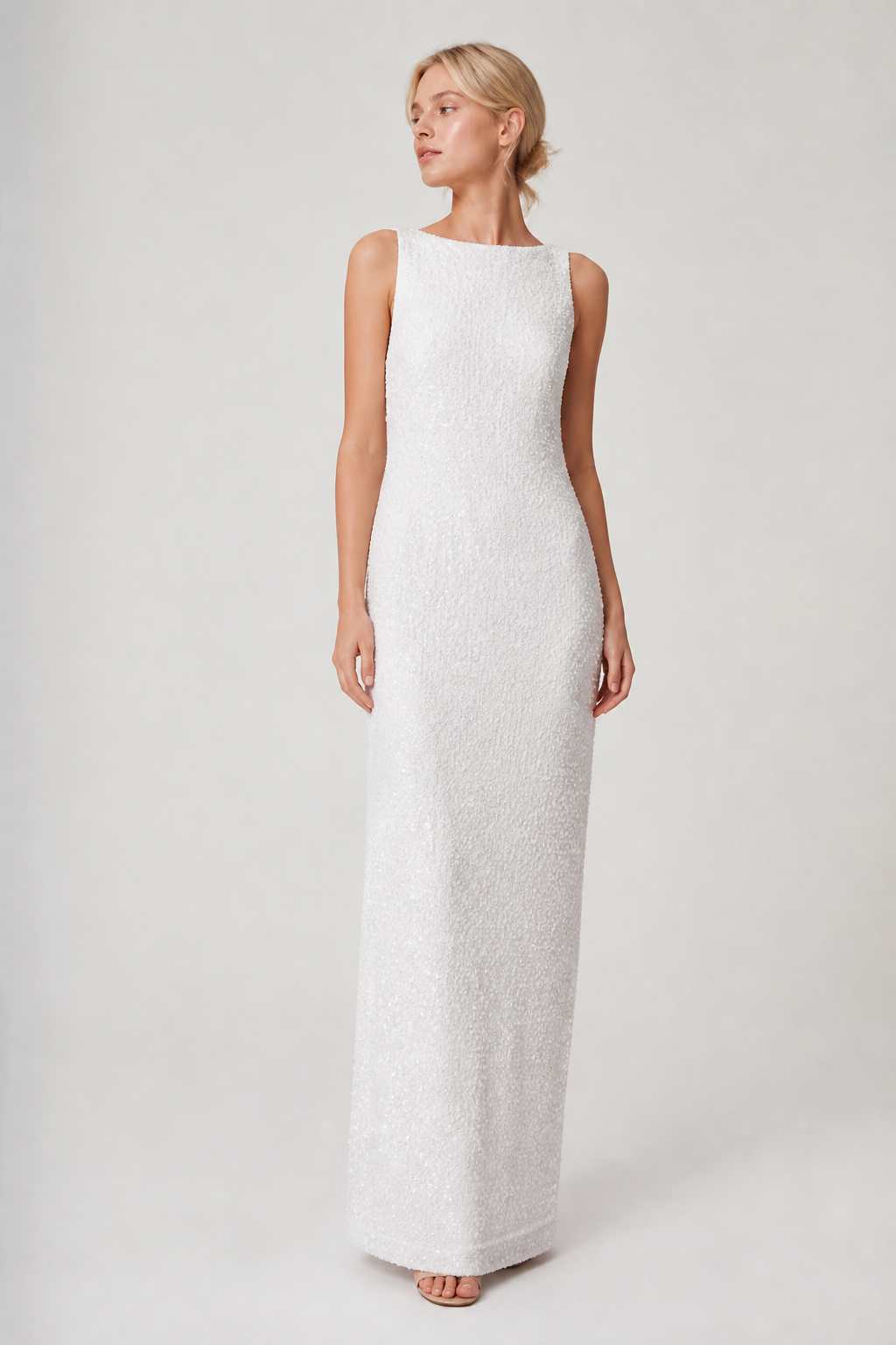 Matte White Maxi